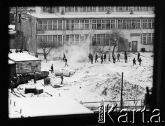 15.12.1981, Jastrzębie-Zdrój, Polska.
Pacyfikacja strajku górników kopalni 