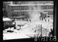 15.12.1981, Jastrzębie-Zdrój, Polska.
Pacyfikacja strajku górników kopalni 