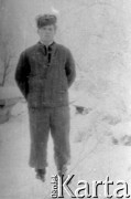 Brak daty, Kazachska SRR, ZSRR.
Mężczyzna w kufajce na tle zimowego krajobrazu.
Fot. NN, zbiory Ośrodka KARTA, udostępnił Edward Karluk