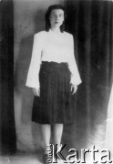 1956, Maslejewo, Krasnojarski Kraj, ZSRR.
Jadwiga Pawlukowska na przymusowej zsyłce po zwolnieniu z łagru.
Fot. NN, zbiory Ośrodka KARTA, udostępniła Jadwiga Pawlukowska.

