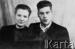 Brak daty, ZSRR.
Portret dwojga ludzi.
Fot. NN, zbiory Ośrodka KARTA, udostępnił Nikodem Szpuła