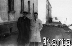 1956 lub 1957, Norylsk, Krasnojarski Kraj, ZSRR.
Z lewej Czesław Jakimowicz.
Fot. NN, zbiory Ośrodka KARTA, udostępnił Czesław Jakimowicz