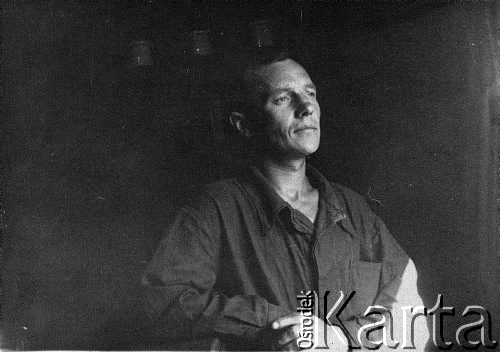 1956, ZSRR
Zdzisław Halcewicz-Pleskaczewski po powrocie z łagrów (m.in. na Kołymie). 
Fot. NN, zbiory Ośrodka KARTA, przekazał Julian Halcewicz-Pleskaczewski.