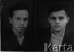 1947, Norylsk, Krasnojarski Kraj, ZSRR.
Od lewej: Włodzimierz Gapanowicz, Piotr Karpowicz.
Fot. NN, zbiory Ośrodka KARTA, udostępnił Piotr Karpowicz
