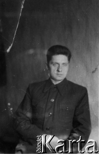 Brak daty, Workuta, Komi ASRR, ZSRR.
Eryk Barcz (Lech Kożuchowski) - zdjęcie portretowe.
Fot. NN, zbiory Ośrodka KARTA, udostępnił Eryk Barcz
