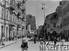 06.1941, Warszawa, Polska.
Getto, ulica Franciszkańska przy Nowiniarskiej. 
Fot. z albumu gen. Hellmutha Bienecka, przekazał Piotr Kleeberg, zbiory Fundacji Ośrodka KARTA