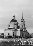 1941, Smoleńsk (okolice), ZSRR.
Cerkiew prawosławna. 
Fot. z albumu gen. Hellmutha Bienecka, przekazał Piotr Kleeberg, zbiory Fundacji Ośrodka KARTA