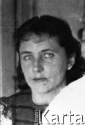 1943, Rakitianka k. Miednogorska, Czkałowska obł., ZSRR.
Zofia Wandurska; zima 1943 - zdjęcie z powtórnej sowieckiej 