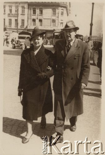 18.02.1941, Bukareszt, Rumunia.
Polscy uchodźcy w Rumunii podczas II wojny światowej. Eugenia 