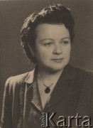 1947, Bukareszt,  Rumunia.
Eugenia Wiszniowska - ciocia 