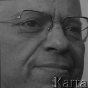 1978, Kraków, Polska.
Stanisław Lem - filozof i pisarz, autor książek fantastyczno-naukowych.
Fot. Irena Jarosińska, zbiory Ośrodka Karta.