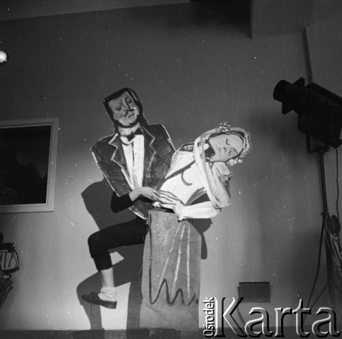 1961, Warszawa, Polska.
Teatr Osobny. Spektakl 