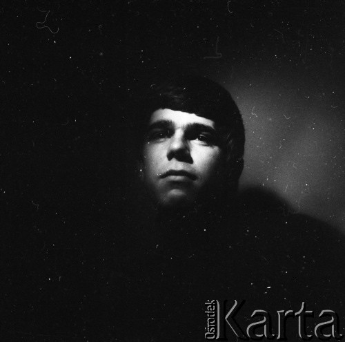 Lata 70., Polska.
Jerzy Farmer.
Fot. Irena Jarosińska, zbiory Ośrodka KARTA