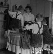 1962, Wrocław, Polska.
Bracia Majewscy.
Fot. Irena Jarosińska, zbiory Ośrodka KARTA