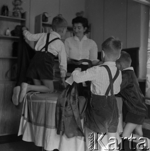 1962, Wrocław, Polska.
Bracia Majewscy.
Fot. Irena Jarosińska, zbiory Ośrodka KARTA