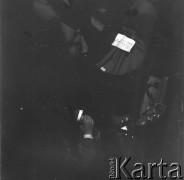 Sierpień 1956, Sopot, Polska
I Ogólnopolski Festiwal Muzyki Jazzowej. Muzycy.
Fot. Irena Jarosińska, zbiory Ośrodka KARTA
