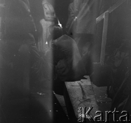Sierpień 1956, Sopot, Polska
I Ogólnopolski Festiwal Muzyki Jazzowej. Kulisy.
Fot. Irena Jarosińska, zbiory Ośrodka KARTA