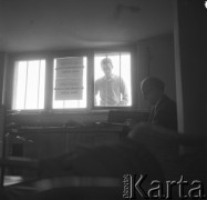 Sierpień 1956, Sopot, Polska
I Ogólnopolski Festiwal Muzyki Jazzowej. Biuro prasowe.
Fot. Irena Jarosińska, zbiory Ośrodka KARTA