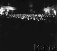 Sierpień 1956, Sopot, Polska
I Ogólnopolski Festiwal Muzyki Jazzowej. Sala koncertowa
Fot. Irena Jarosińska, zbiory Ośrodka KARTA