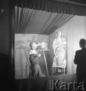 1954-1958, Warszawa, Polska.
Teatr na Tarczyńskiej (ul. Tarczyńska 11). Spektakl 