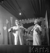 1954-1958, Warszawa, Polska.
Teatr na Tarczyńskiej (ul. Tarczyńska 11). Spektakl 