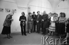 ok. 1988, Warszawa, Polska
Wernisaż wystawy 