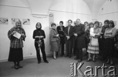 ok. 1988, Warszawa, Polska
Wernisaż wystawy 