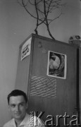 lata 60., Polska
Szermierz, olimpijczyk i architekt Wojciech Zabłocki
Fot. Irena Jarosińska, zbiory Ośrodka KARTA