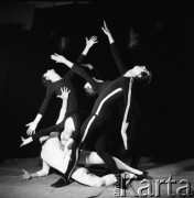 1966, Wrocław, Polska.
Przedstawienie studenckiego teatru pantomimy 