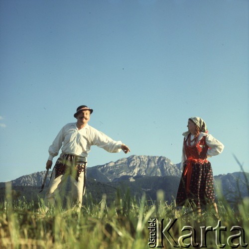 11.07.1968., Polska.
Zespół góralski.
Fot. Irena Jarosińska, zbiory Ośrodka KARTA