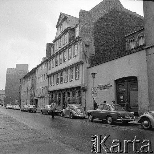 Lata 60., Frankfurt nad Menem, RFN.
Goethe-Institut 
Fot. Irena Jarosińska, zbiory Ośrodka KARTA.