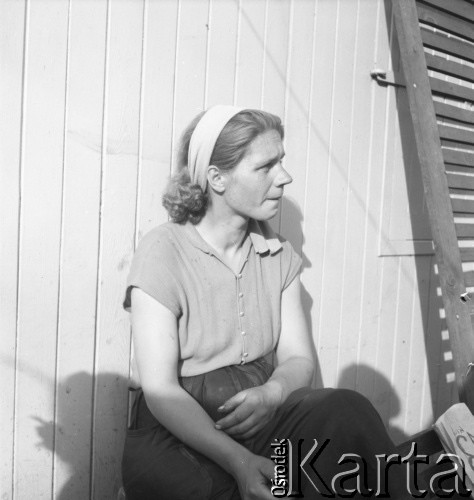 lata 50-te, Warszawa, Polska.
Bazar Różyckiego
Fot. Irena Jarosińska, zbiory Ośrodka KARTA.