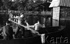 3.08.1959-22.07.1960, Jezioro Jamertal, Polska.
Plan zdjęciowy filmu 