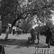 lata 50-te, Warszawa, Polska
Ulica Targowa
Fot. Irena Jarosińska, zbiory Ośrodka KARTA