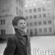 Lata 60., Warszawa, Polska.
Aktor Ludwik Halicz.
Fot. Irena Jarosińska, zbiory Ośrodka KARTA