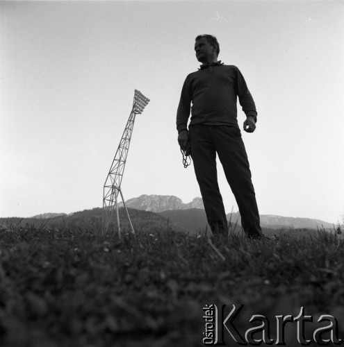 1968, Zakopane, Polska.
Inżynier architekt Stanisław Karpiel.
Fot. Irena Jarosińska, zbiory Ośrodka KARTA