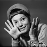 1968, Polska.
Modelka.
Fot. Irena Jarosińska, zbiory Ośrodka KARTA