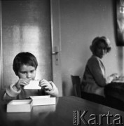 Lata 60., Polska.
Aktorka Alina Janowska. 
Fot. Irena Jarosińska, zbiory Ośrodka KARTA