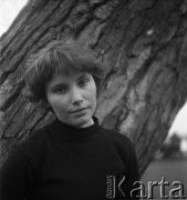 Lata 50. lub 60., Polska.
Pani Orłowska.
Fot. Irena Jarosińska, zbiory Ośrodka KARTA