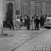 Lato 1977, Warszawa, Polska.
Pałac Ślubów przy Placu Zamkowym 6.
Fot. Irena Jarosińska, zbiory Ośrodka KARTA