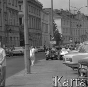 1977, Warszawa, Polska
Okolice Placu Zamkowego.
Fot. Irena Jarosińska, zbiory Ośrodka KARTA