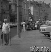 1977, Warszawa, Polska
Okolice Placu Zamkowego.
Fot. Irena Jarosińska, zbiory Ośrodka KARTA