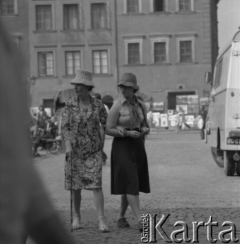 1977, Warszawa, Polska
Rynek Starego Miasta
Fot. Irena Jarosińska, zbiory Ośrodka KARTA