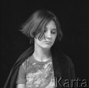 1976, Warszawa, Polska
Dziennikarka Małgorzata Dzieduszycka-Ziemilska 
Fot. Irena Jarosińska, zbiory Ośrodka KARTA