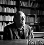 1979, Kraków, Polska.
Pisarz Jalu Kurek.
Fot. Irena Jarosińska, zbiory Ośrodka KARTA