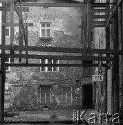 Kwiecień 1979, Kraków, Polska.
Budynek.
Fot. Irena Jarosińska, zbiory Ośrodka KARTA