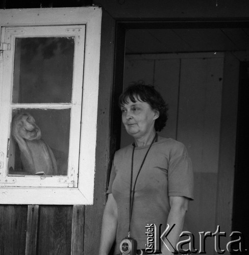 1978-1987, Grobka, Polska.
Fotografka Irena Jarosińska.
Fot. Irena Jarosińska, zbiory Ośrodka KARTA