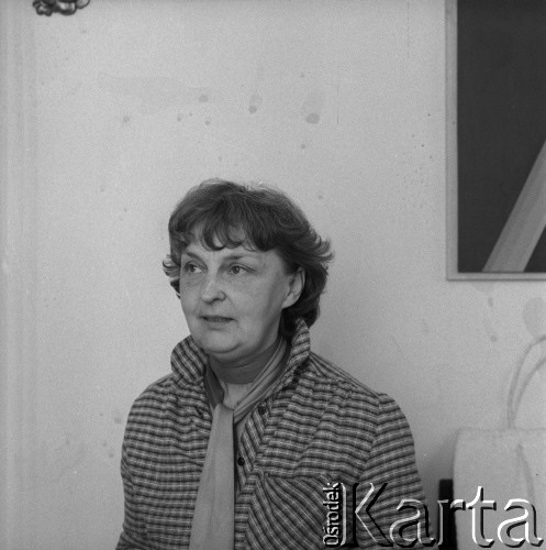 Lata 70. lub 80., Warszawa, Polska.
Fotografka Irena Jarosińska.
Fot. Irena Jarosińska, zbiory Ośrodka KARTA