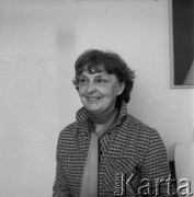 Lata 70. lub 80., Warszawa, Polska.
Fotografka Irena Jarosińska.
Fot. Irena Jarosińska, zbiory Ośrodka KARTA