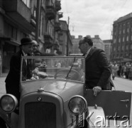 1959, Warszawa, Polska.
Plan zdjęciowy do filmu 